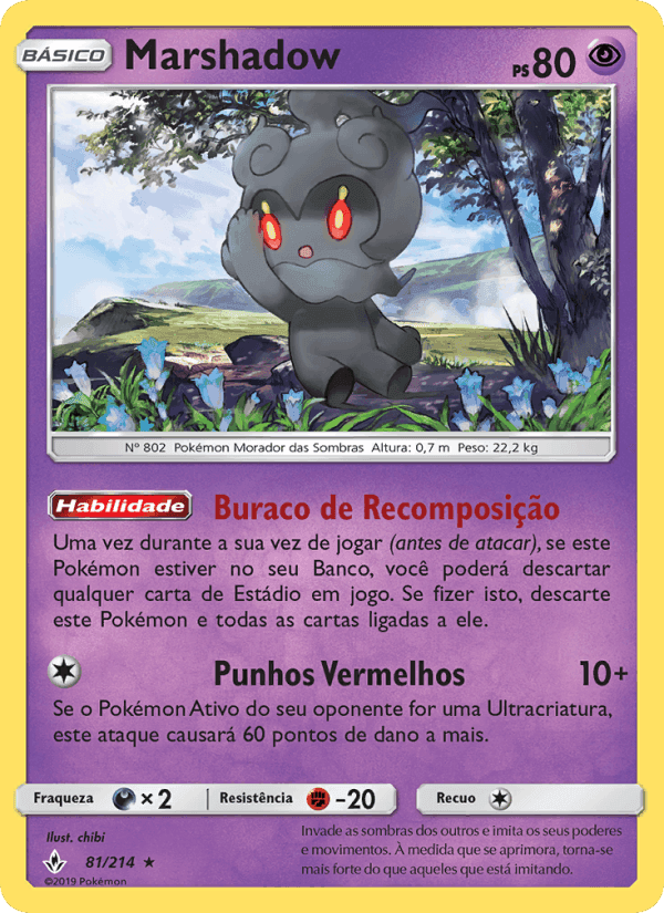 Marshadow, carta 81 di Elos Inquebráveis