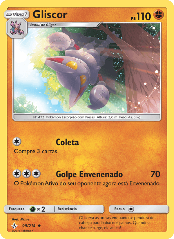 Gliscor, carta 99 de Elos Inquebráveis