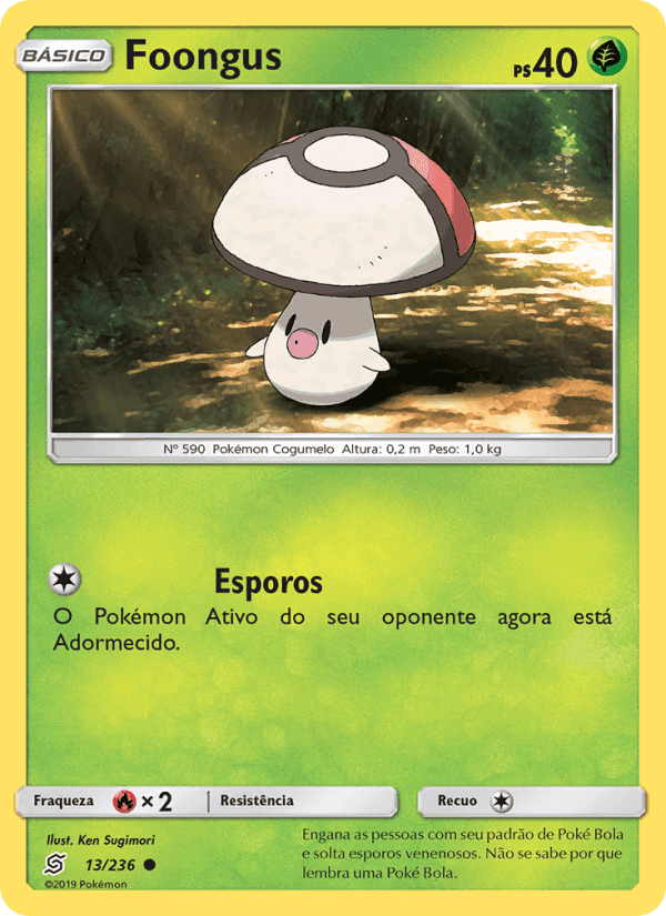 Foongus, carta 13 de Sintonia Mental 