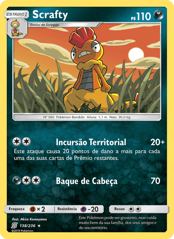 Scrafty, carta 138 de Sintonia Mental