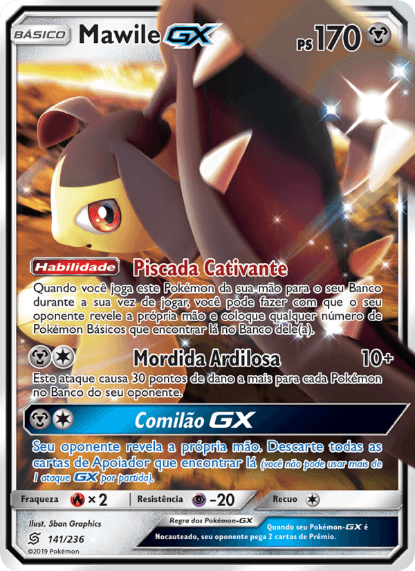 Mawile GX, carta 141 de Sintonia Mental
