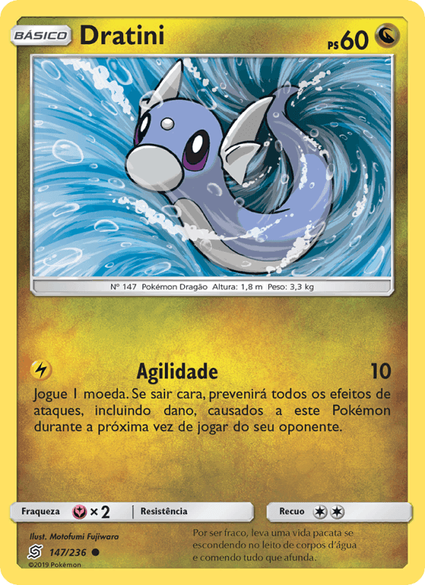 Dratini, carte 147 de Sintonia Mental