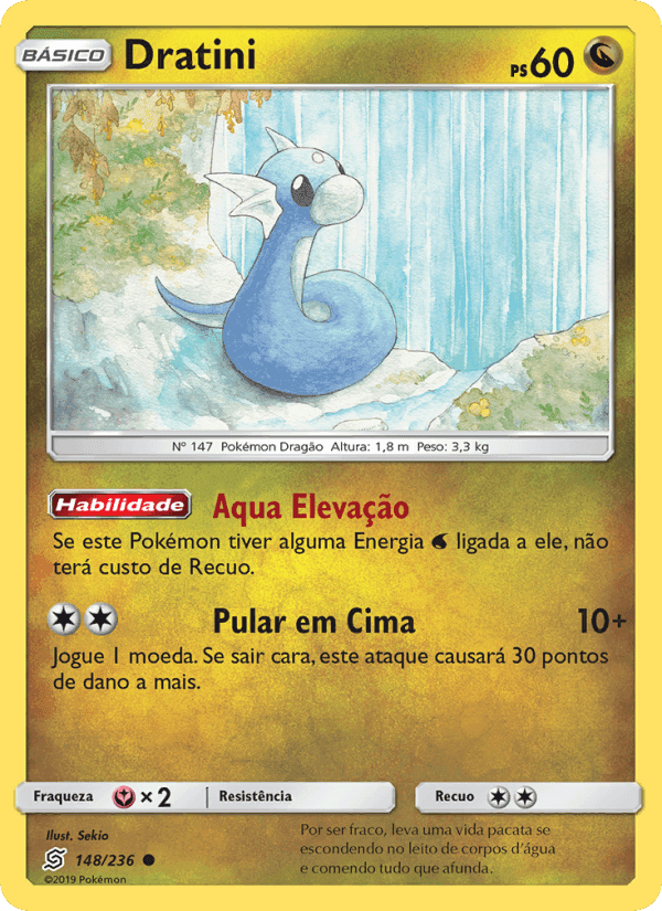 Dratini, carte 148 de Sintonia Mental