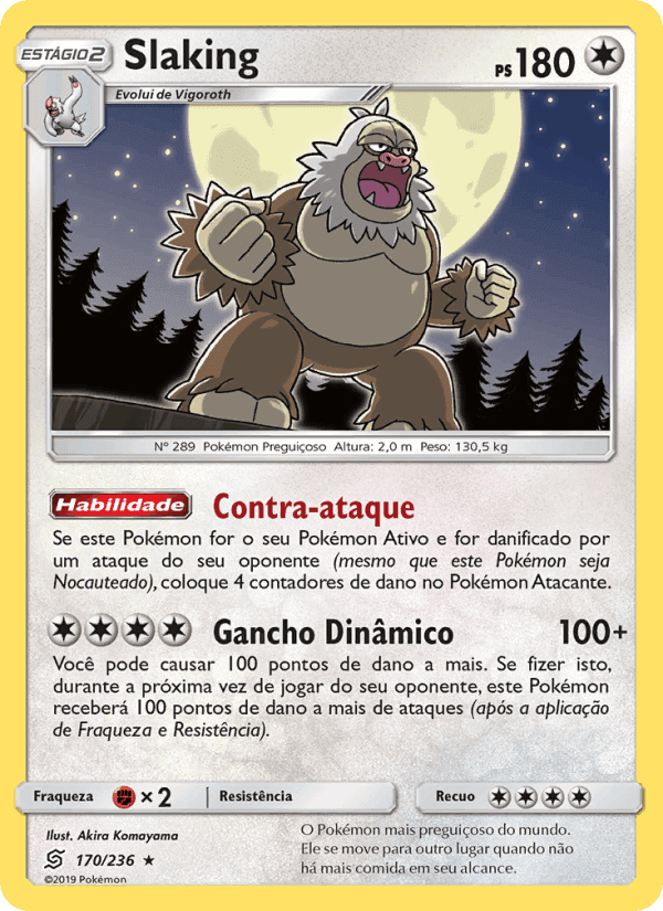 Slaking, carta 170 de Sintonia Mental 