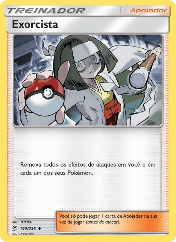 Exorcista, card 190 from Sintonia Mental 