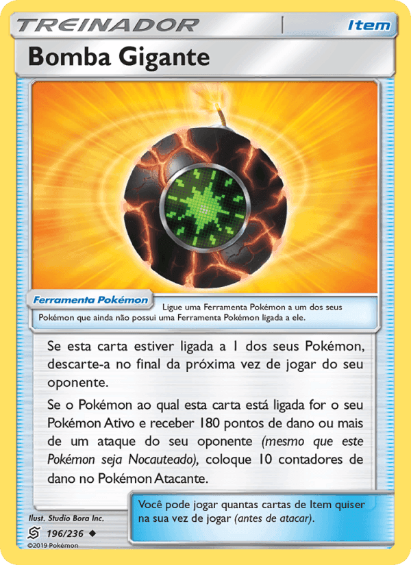 Bomba Gigante, card 196 from Sintonia Mental