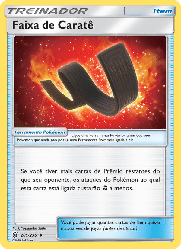 Faixa de Caratê, card 201 from Sintonia Mental