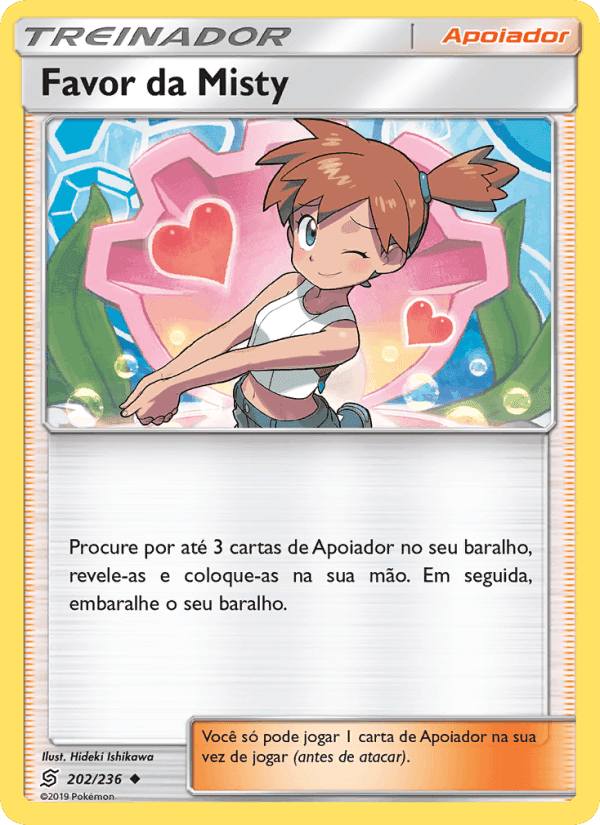 Favor da Misty, carta 202 de Sintonia Mental