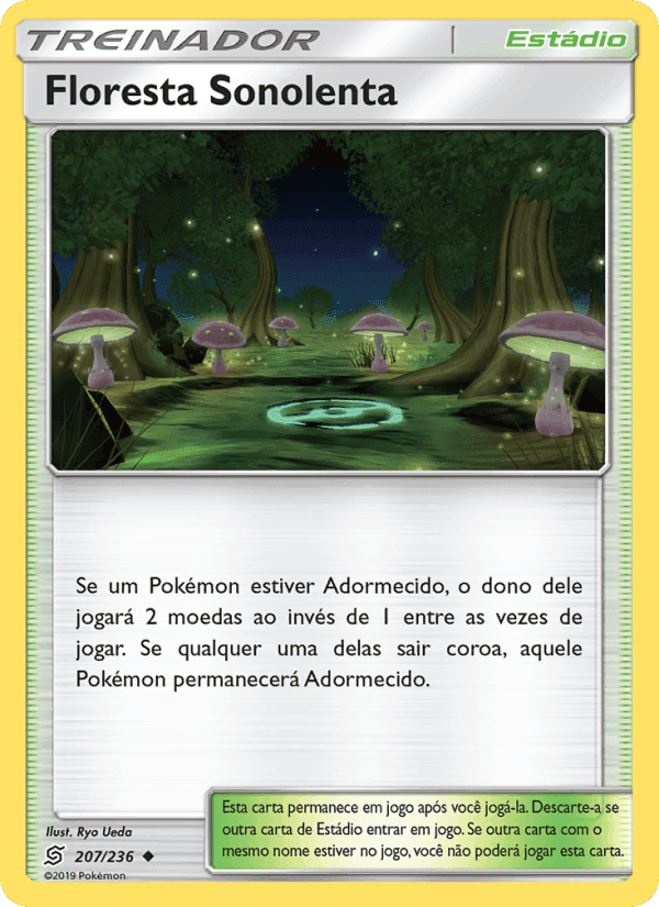 Floresta Sonolenta, carta 207 de Sintonia Mental