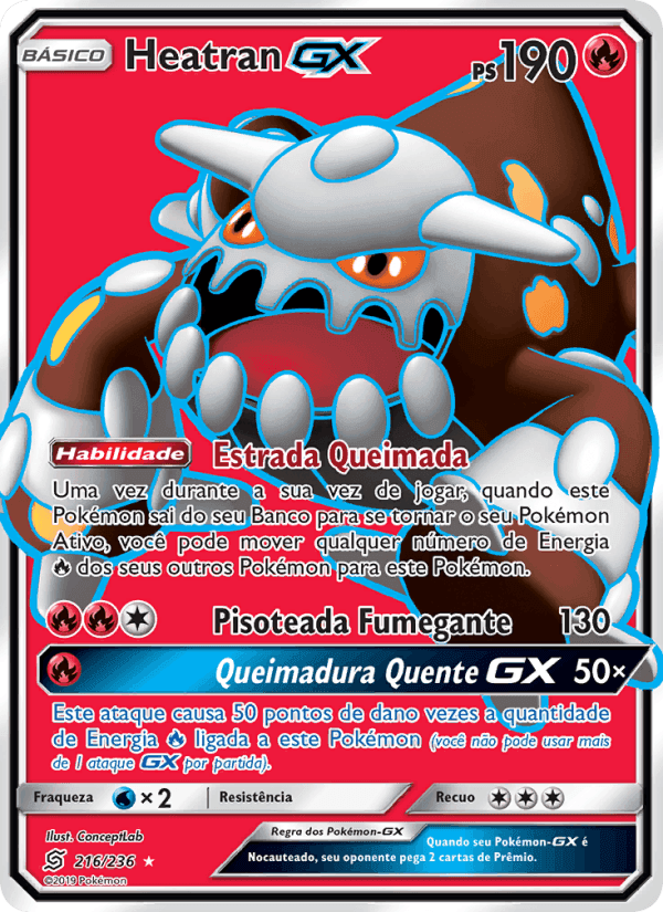 Heatran GX, carta 216 de Sintonia Mental