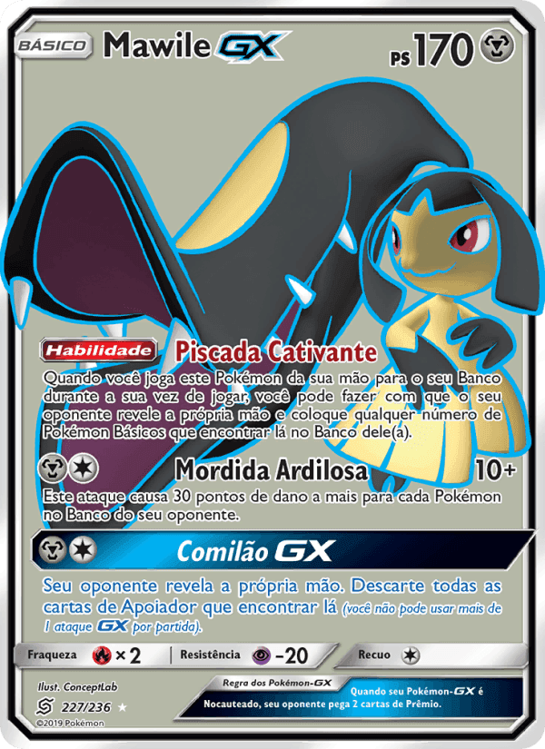 Mawile GX, carta 227 de Sintonia Mental
