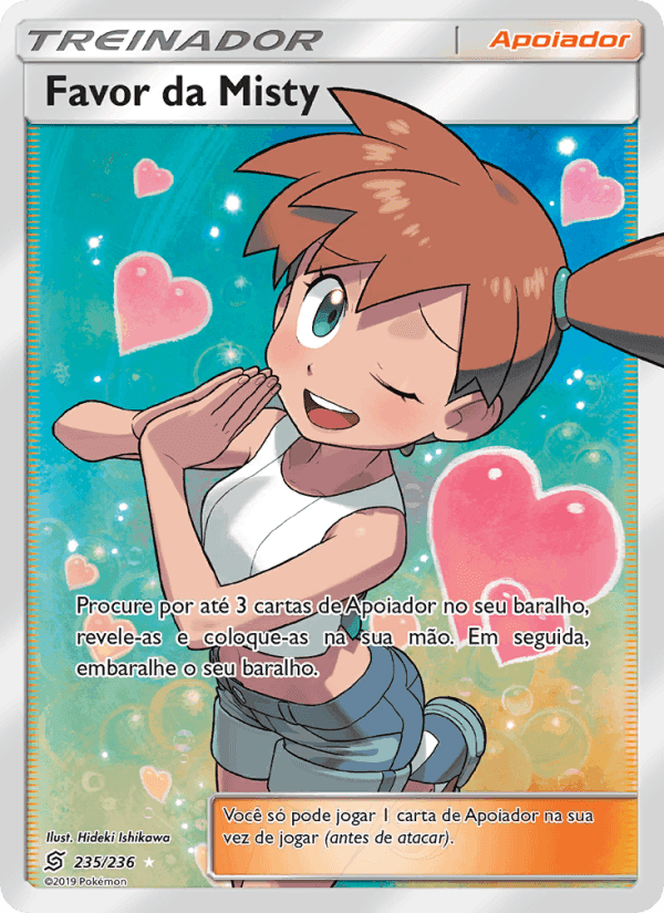Favor da Misty, card 235 from Sintonia Mental 