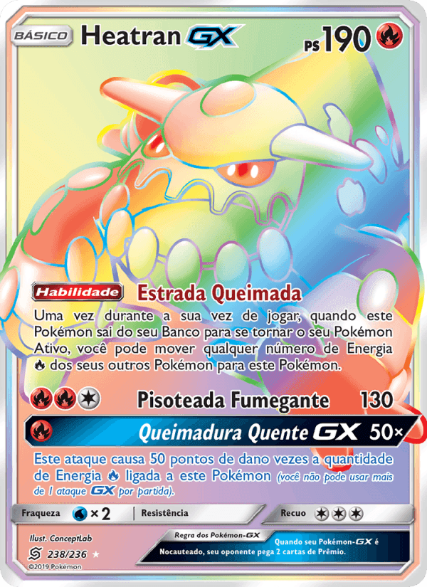 Heatran GX, carte 238 de Sintonia Mental