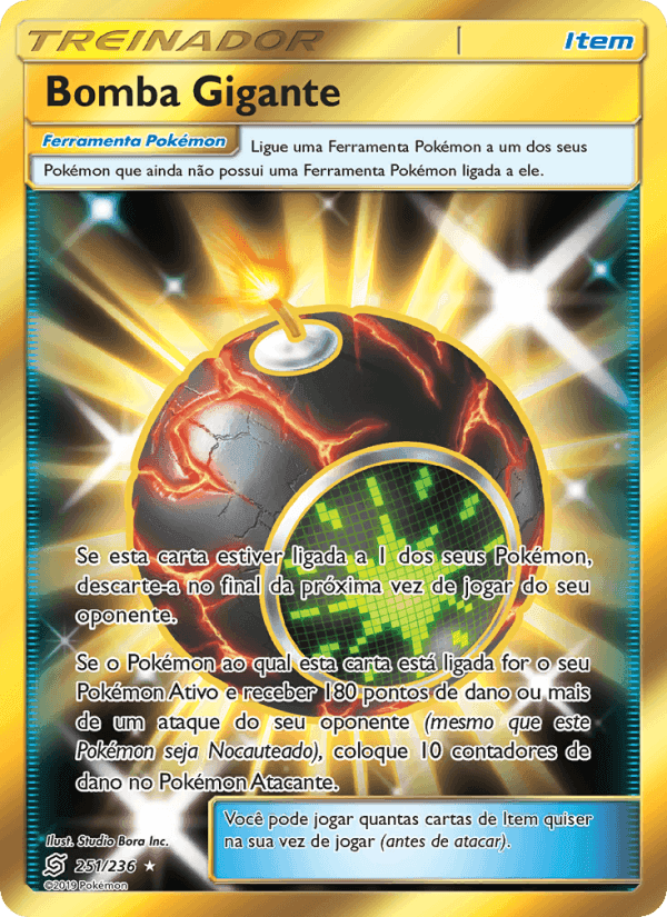 Bomba Gigante, card 251 from Sintonia Mental 