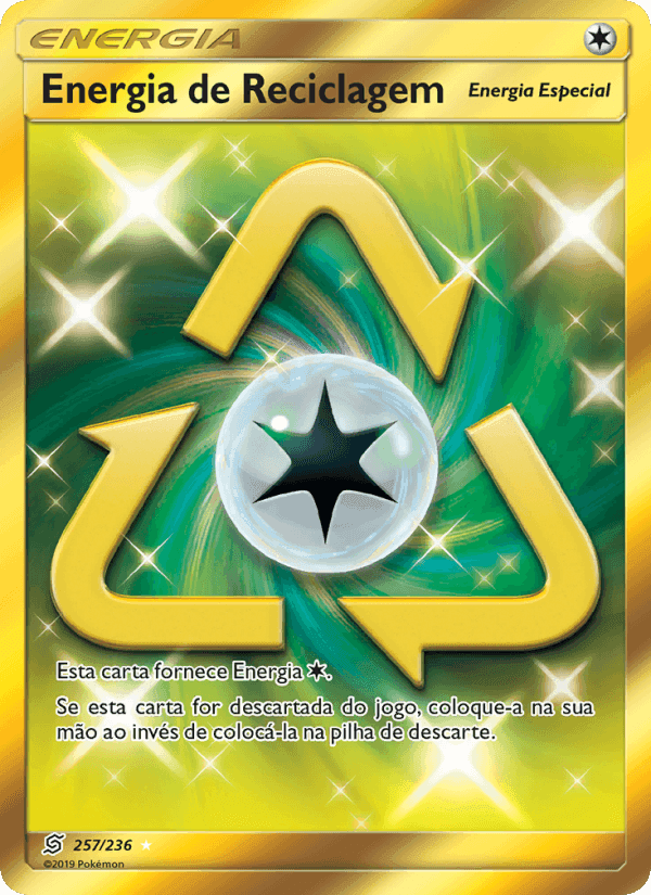 Energia de Reciclagem, carta 257 de Sintonia Mental