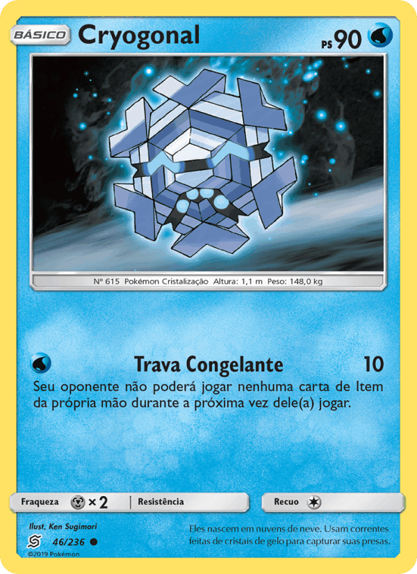 Cryogonal, carta 46 de Sintonia Mental