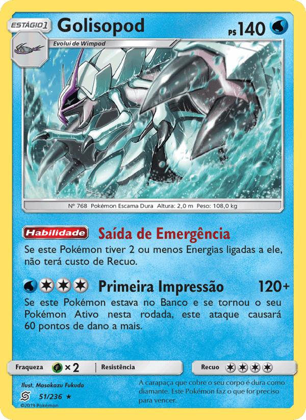 Sintonia Mental  の 51 番、Golisopod