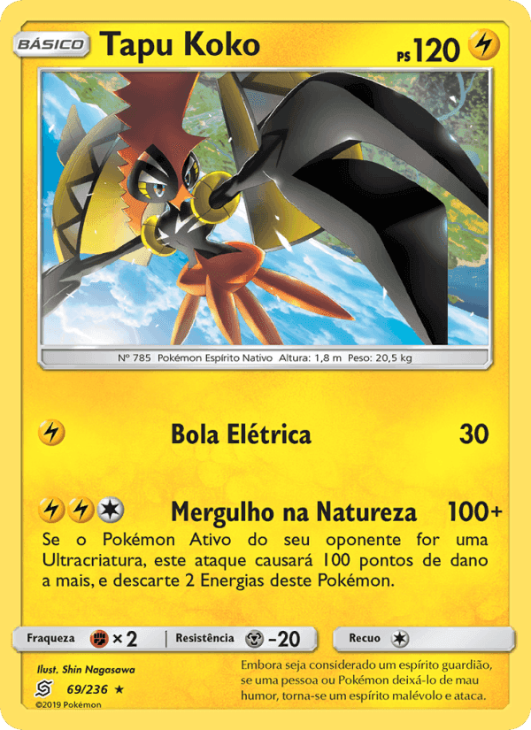 Tapu Koko, carta 69 de Sintonia Mental