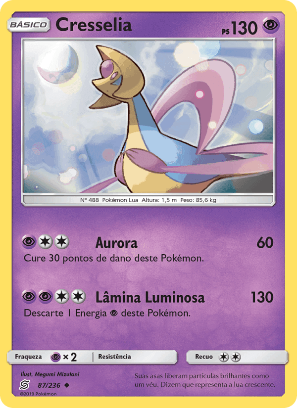 Cresselia, carta 87 de Sintonia Mental