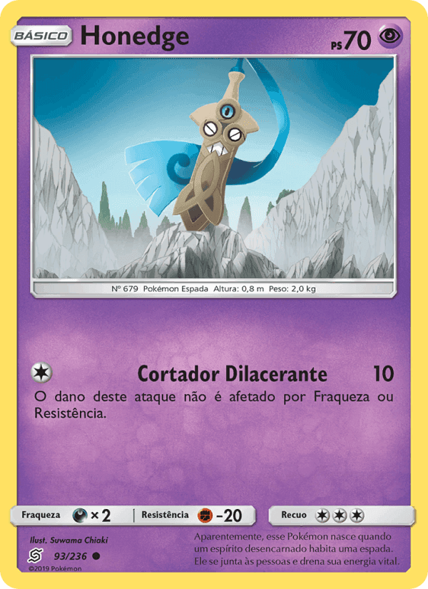 Honedge, carta 93 de Sintonia Mental