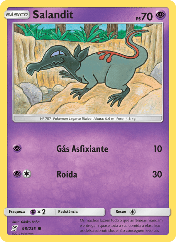 Salandit, carte 98 de Sintonia Mental 