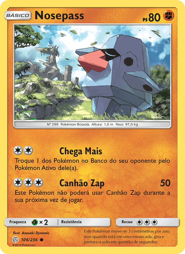 Nosepass, carta 106 di Eclipse Cósmico