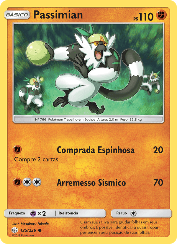 Passimian, card 125 from Eclipse Cósmico
