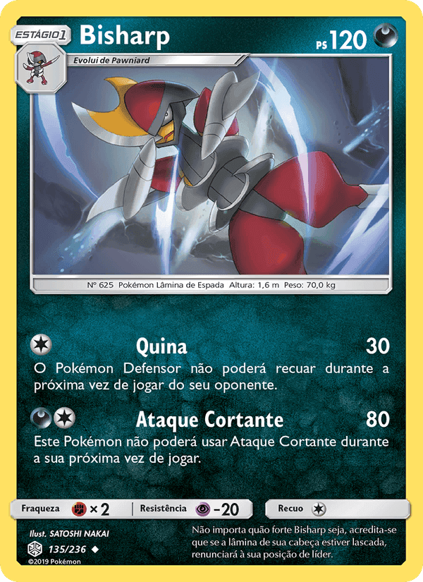 Bisharp, carta 135 di Eclipse Cósmico