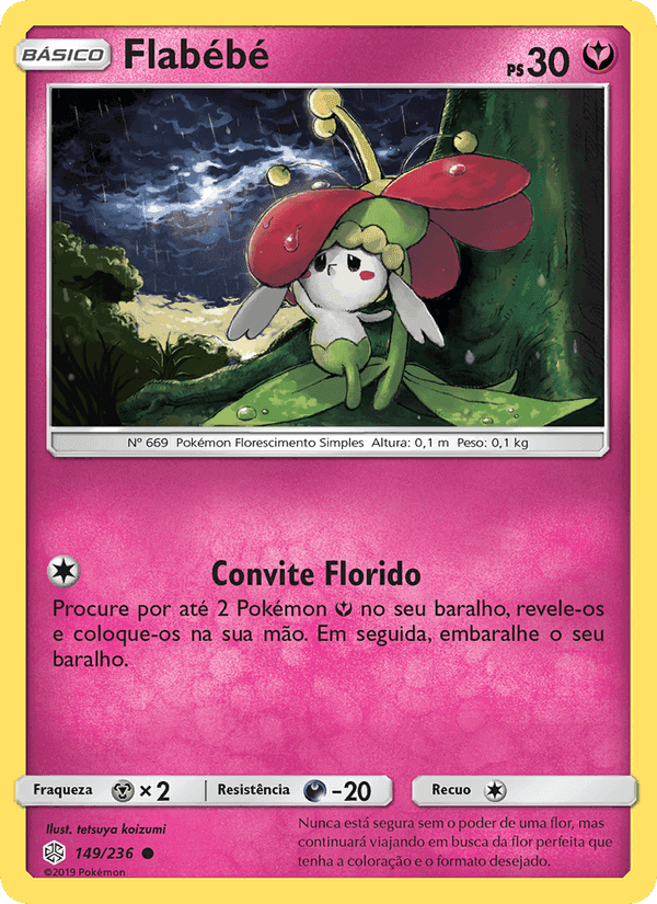 Flabébé, carta 149 de Eclipse Cósmico