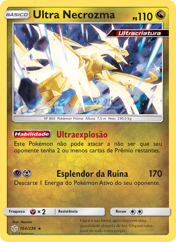 Ultra Necrozma, carta 164 de Eclipse Cósmico