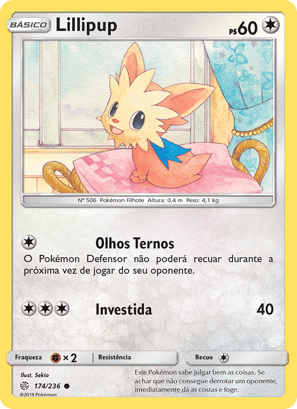 Lillipup, card 174 from Eclipse Cósmico