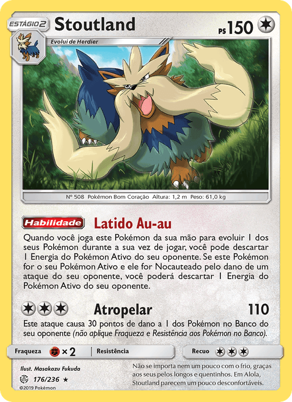 Stoutland, carta 176 de Eclipse Cósmico