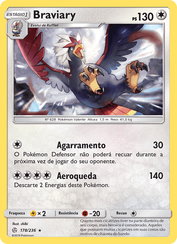 Braviary, carta 178 di Eclipse Cósmico