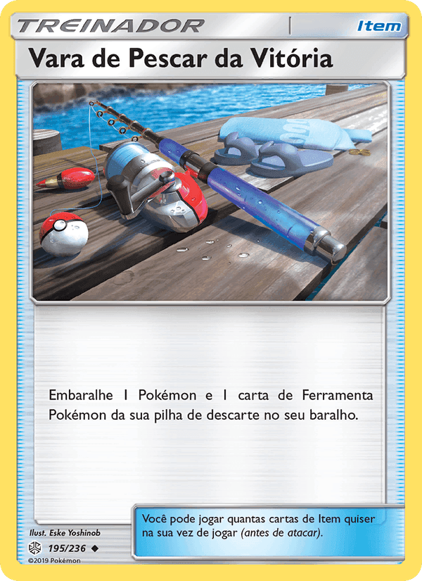 Vara de Pescar da Vitória, card 195 from Eclipse Cósmico