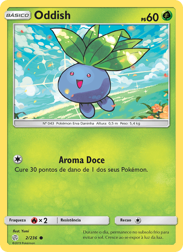 Oddish, carta 2 de Eclipse Cósmico