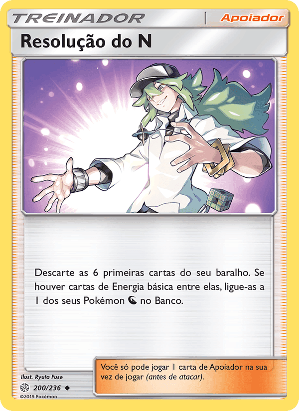 Resolução do N, carta 200 di Eclipse Cósmico