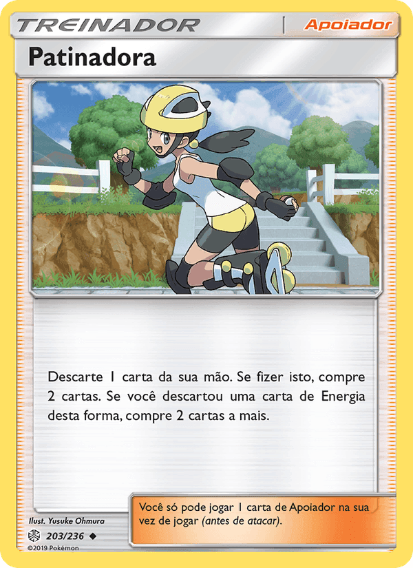 Patinadora, carta 203 de Eclipse Cósmico