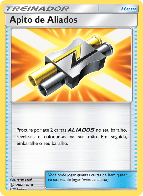 Apito de Aliados, carta 206 de Eclipse Cósmico
