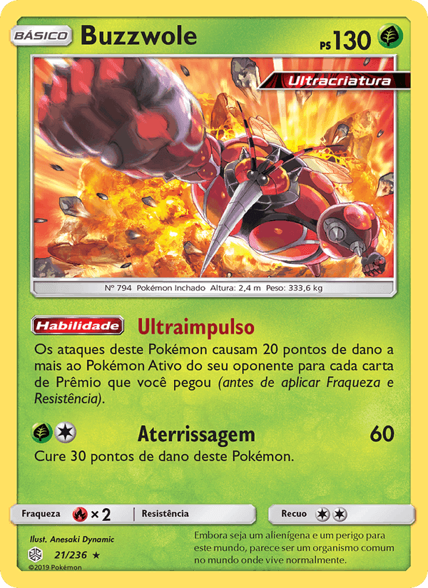 Buzzwole, carte 21 de Eclipse Cósmico