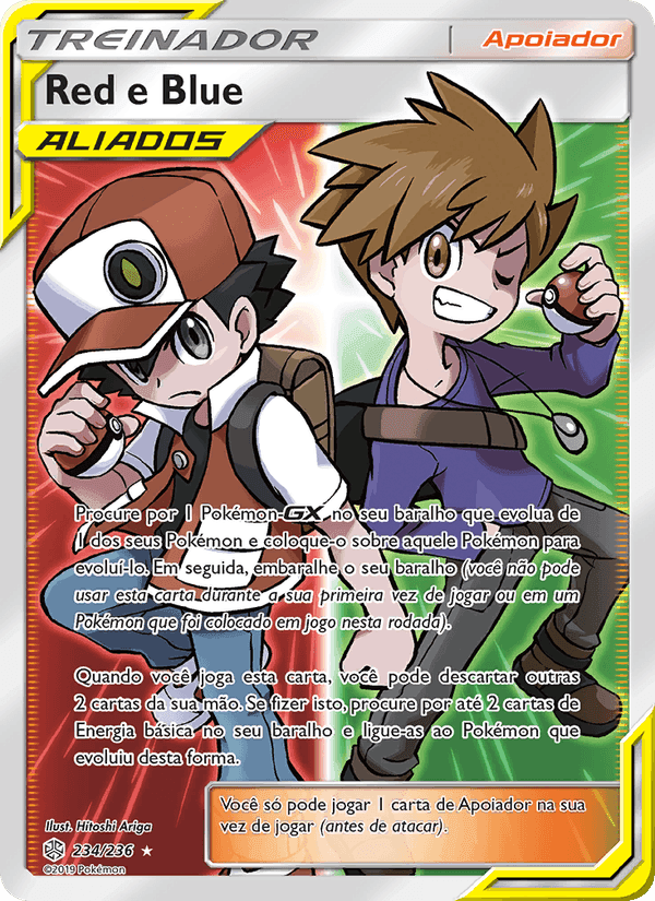 Red e Blue, carte 234 de Eclipse Cósmico