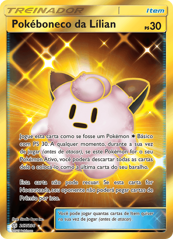 Pokéboneco da Lílian, carta 267 de Eclipse Cósmico