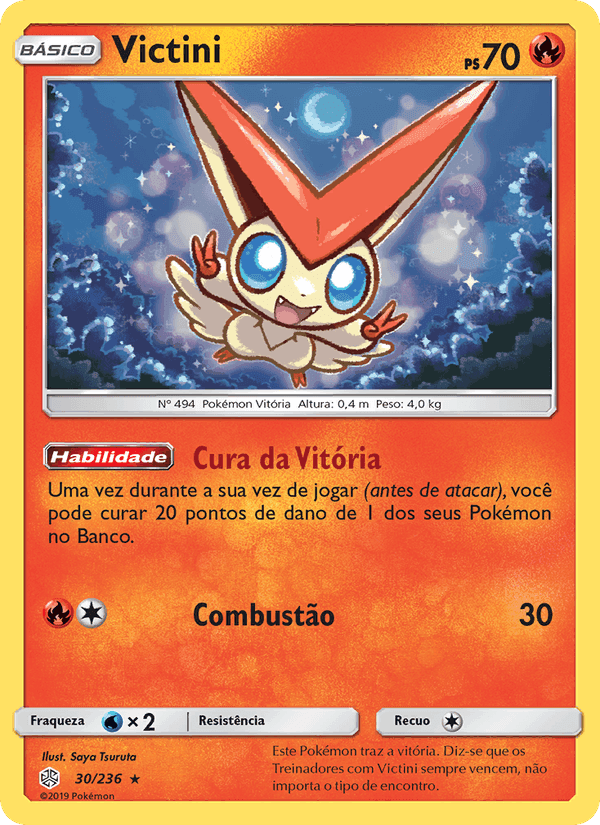Victini, carte 30 de Eclipse Cósmico