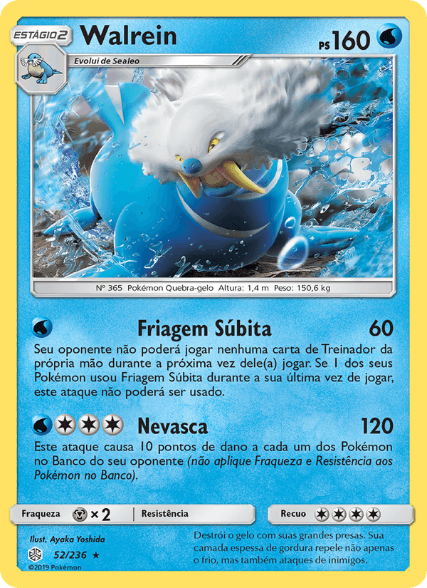 Walrein, carta 52 de Eclipse Cósmico