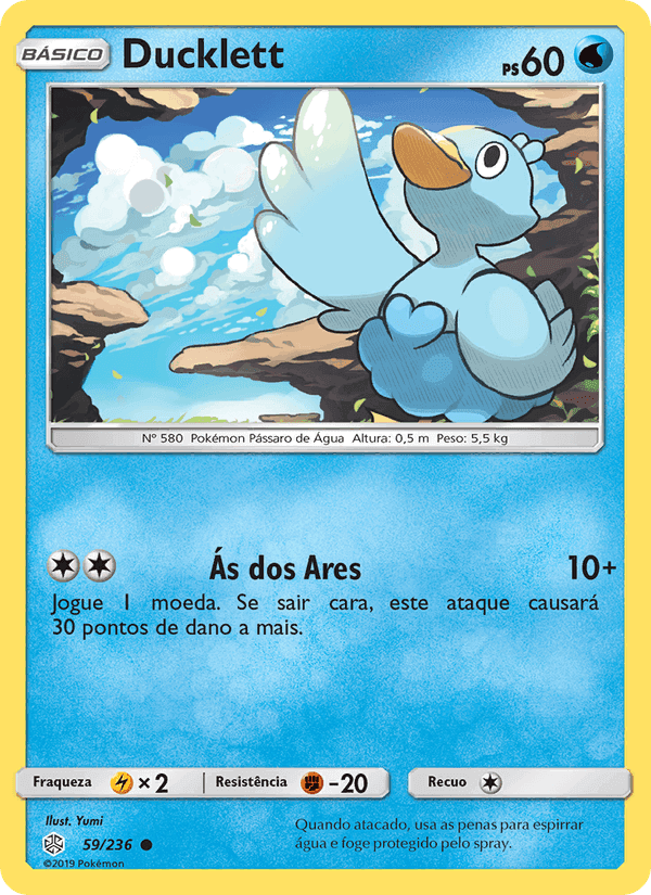 Ducklett, carta 59 de Eclipse Cósmico