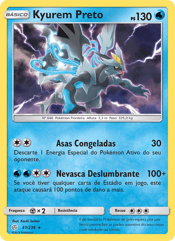 Kyurem Preto, carta 61 de Eclipse Cósmico