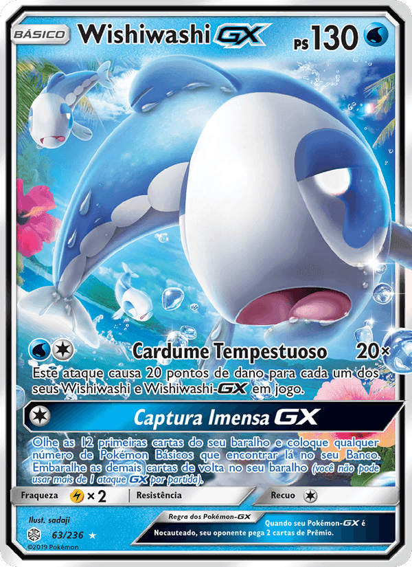 Wishiwashi GX, carte 63 de Eclipse Cósmico
