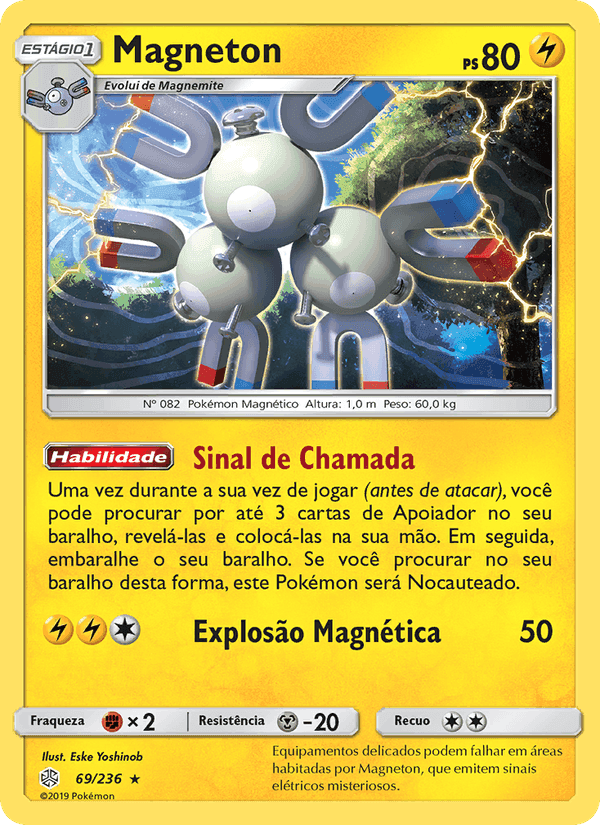 Magneton, carta 69 de Eclipse Cósmico