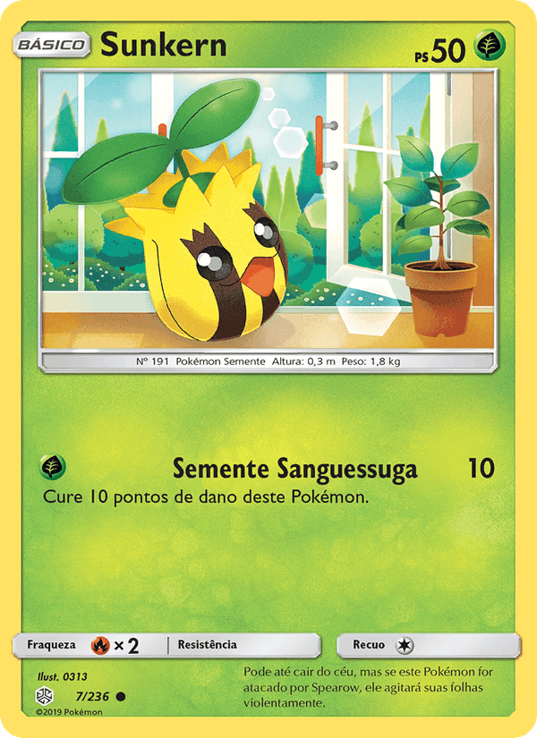 Eclipse Cósmico の 7 番、Sunkern