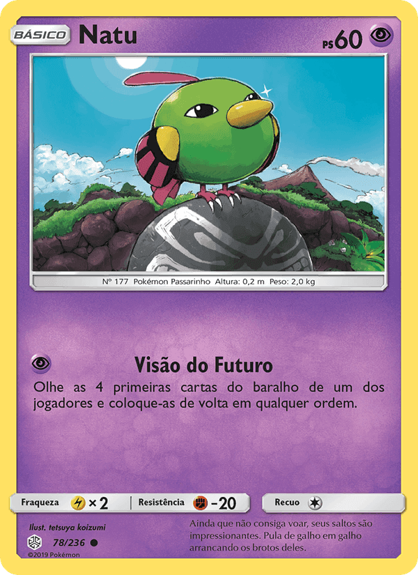 Natu, card 78 from Eclipse Cósmico
