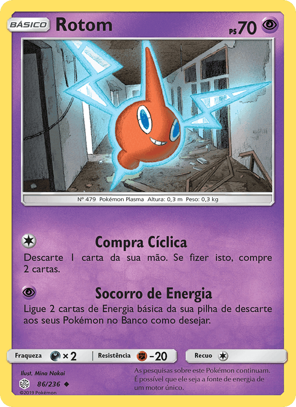Rotom, carta 86 de Eclipse Cósmico
